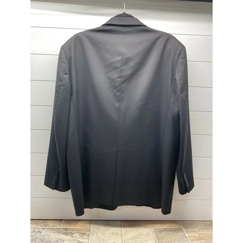Brooks Brothers 1818 Regent Tuxedo Jacket Black 46R Wool Estrato Italy USA